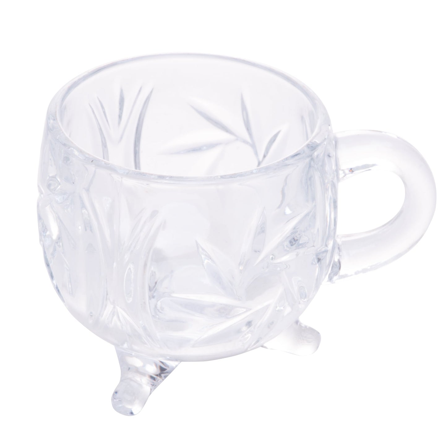 Xicara Com Pe de Cristal de Chumbo Prima 135ml