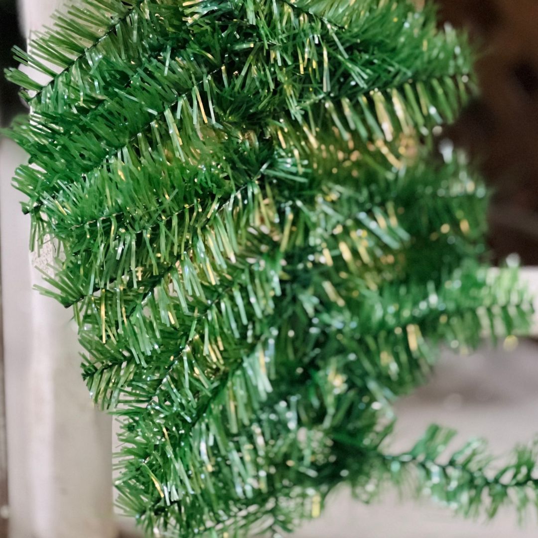 Festão Aramado Verde - 35cmx2m