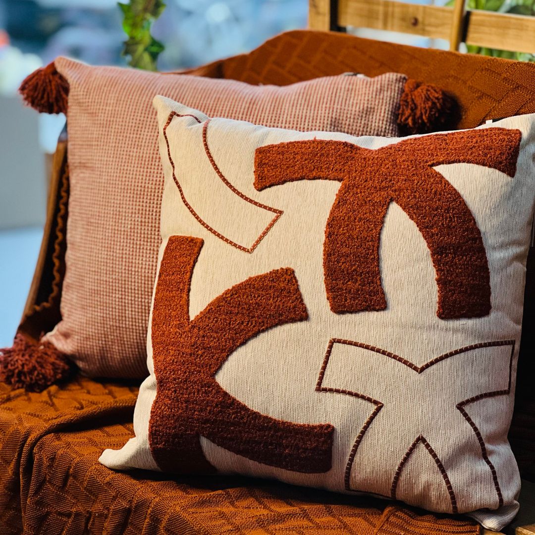 Almofada Concept Jacquard Com Tassel - 50cmx50cm (372504)