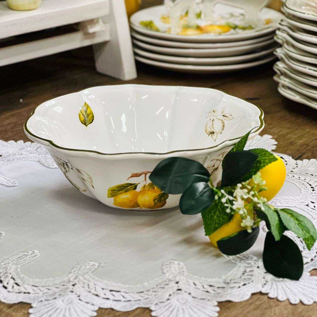 Tigela Média Toscana Limão Siciliano - 20cm