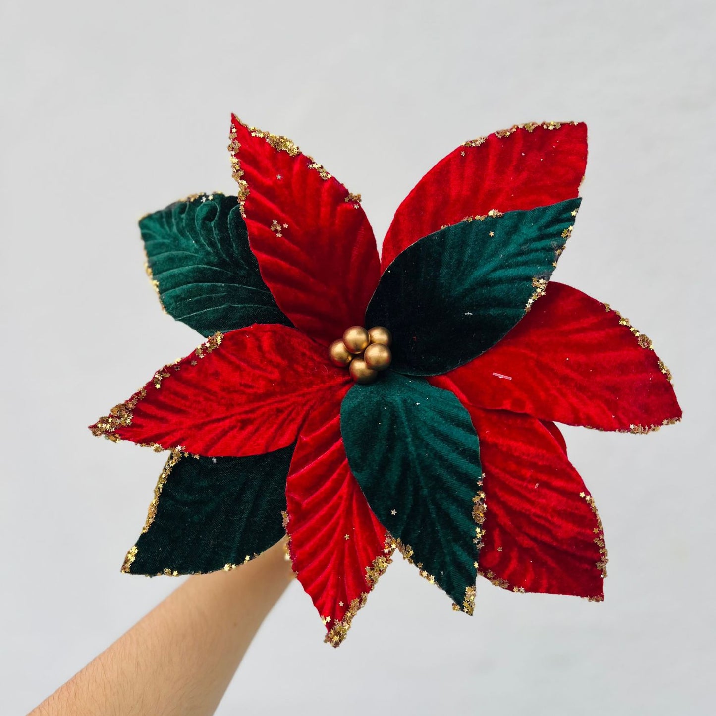 Poinsettia Decorativa | 20 cm