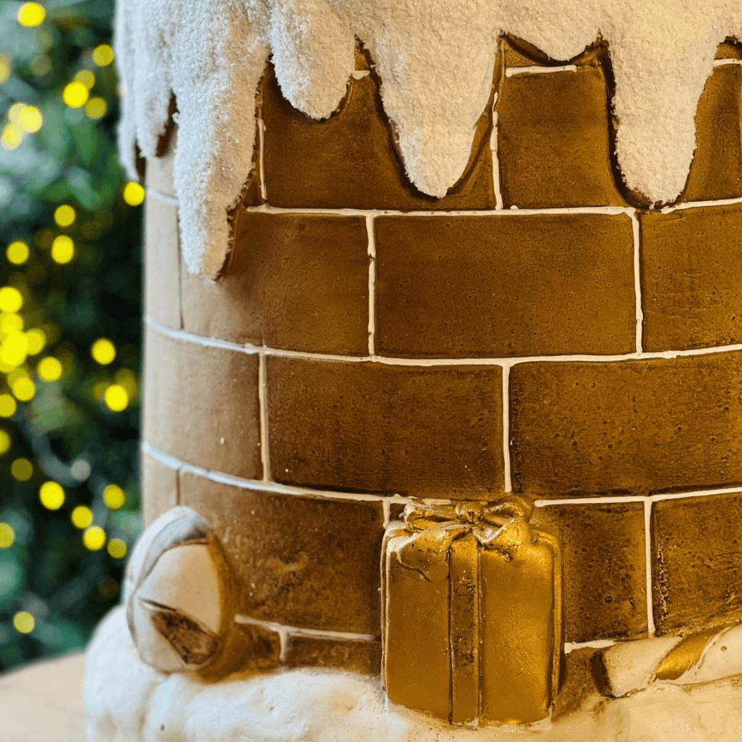 Base de Árvore de Natal Decorada – 44 cm