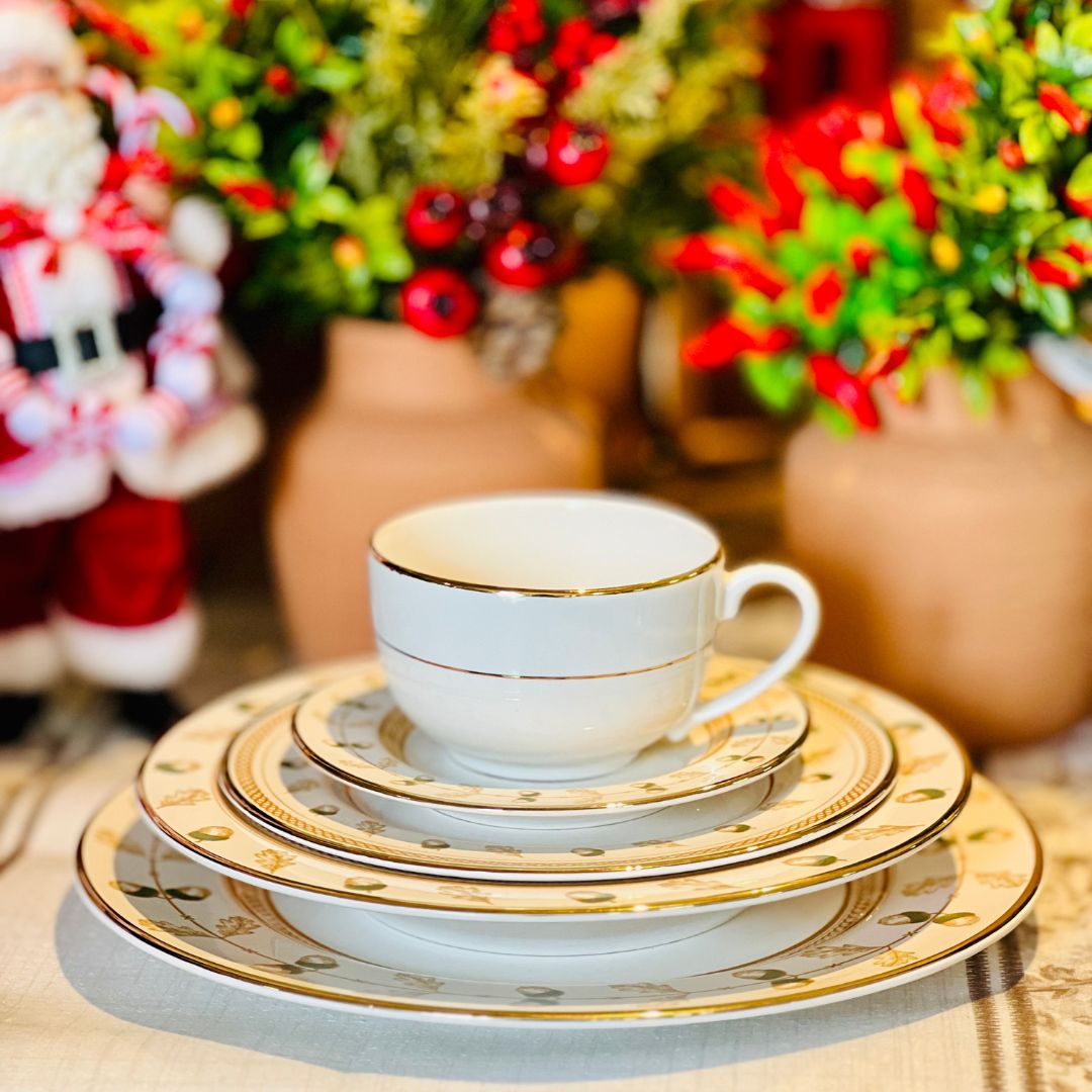 Prato Sobremesa Nozes 20cm