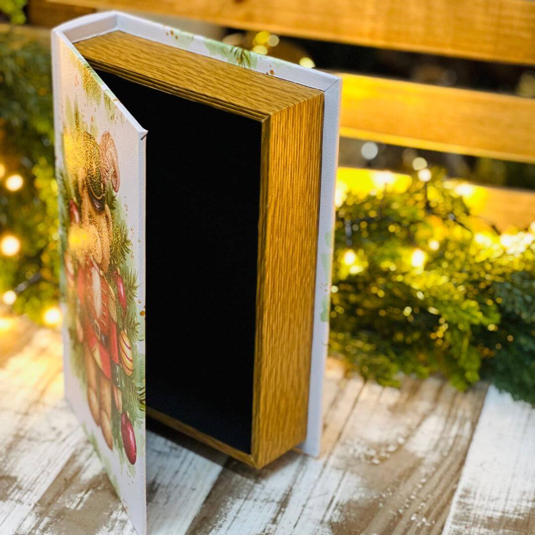 Livro Porta-Objetos Urso | 25cm