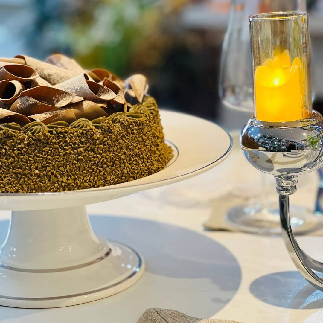 Boleira Relevo Prata - 33cm