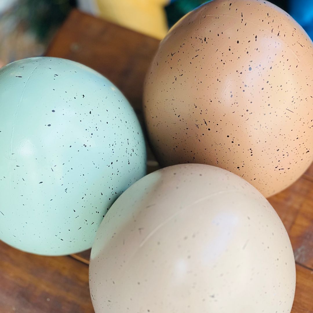 Ovo de Páscoa Para Pendurar Verde - 20cm