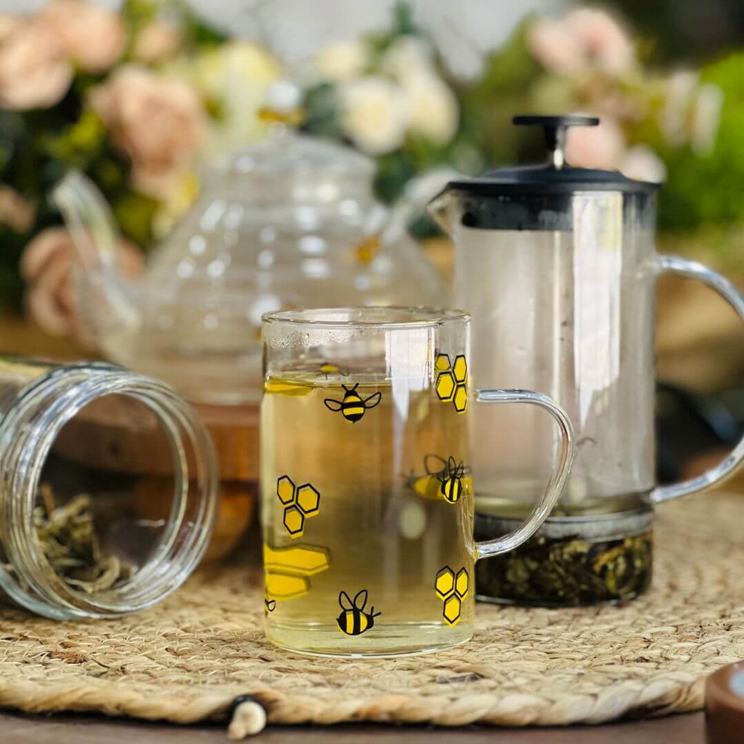Caneca de Vidro Bee - 280ml