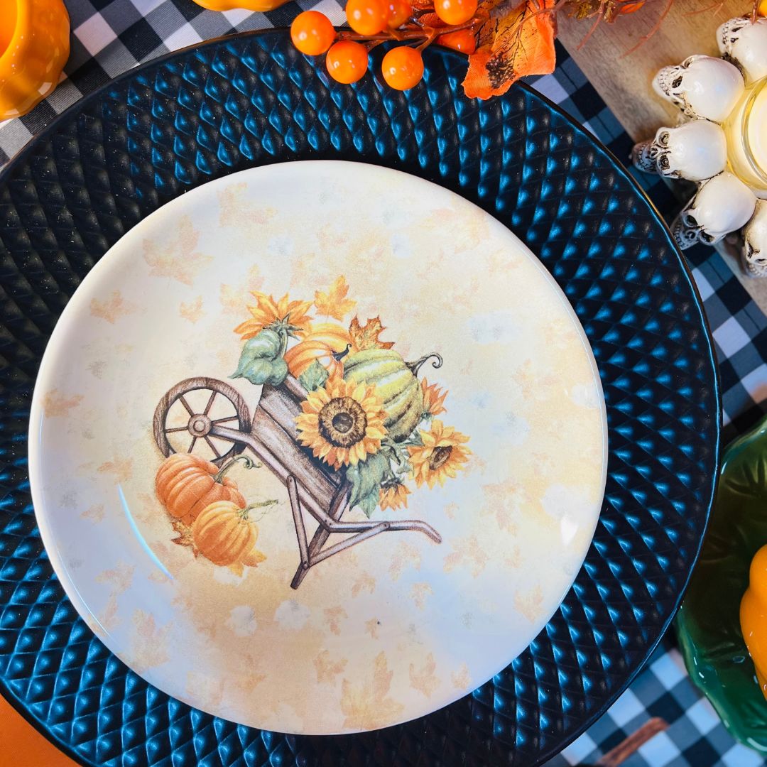 Prato Sobremesa - Thanksgiving/Halloween