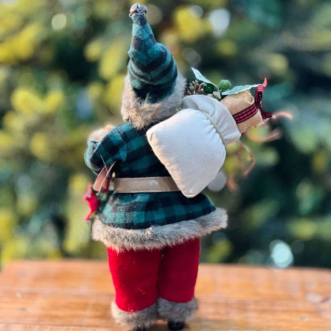 Papai Noel Rústico - 28cm