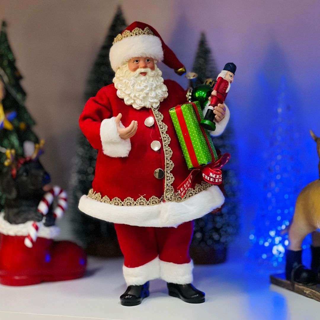 Papai Noel Presenteiro - 28cm