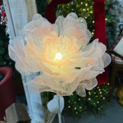 Flor Decorativa com Luz e Movimento – 1,6m - Bivolt
