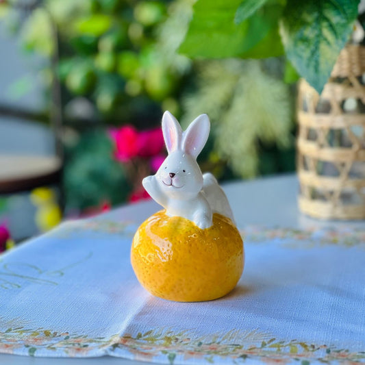 Coelho com Frutinha - 13cm