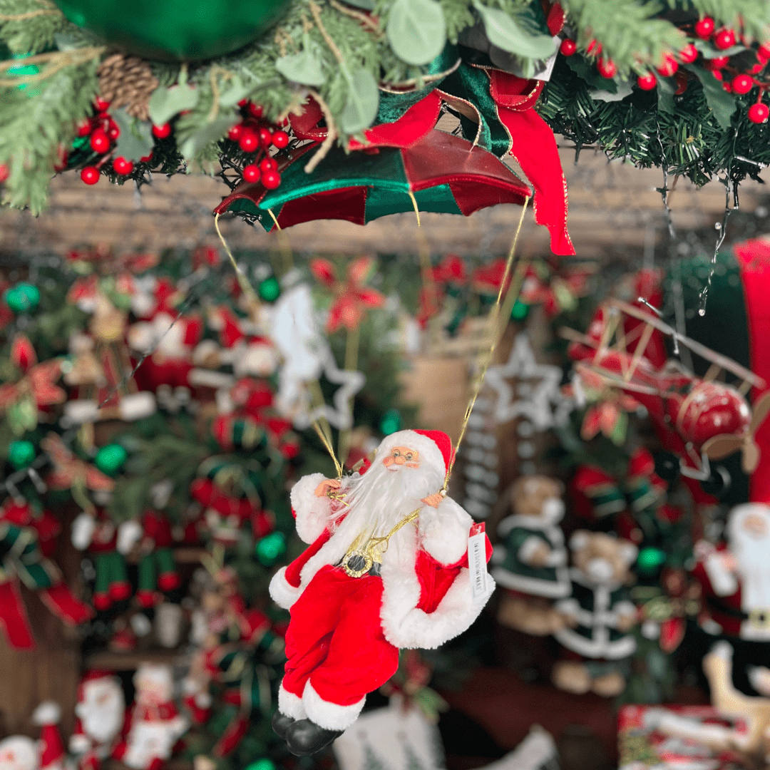 Papai Noel no Paraquedas 70cm