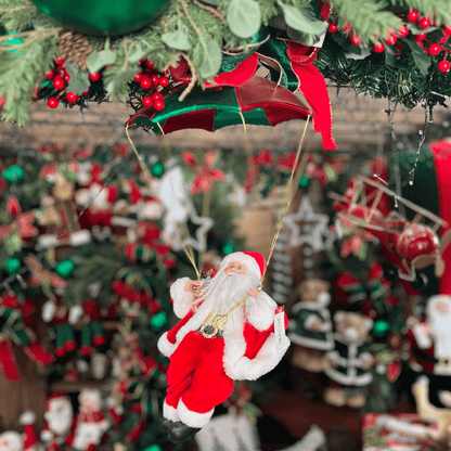 Papai Noel no Paraquedas 70cm