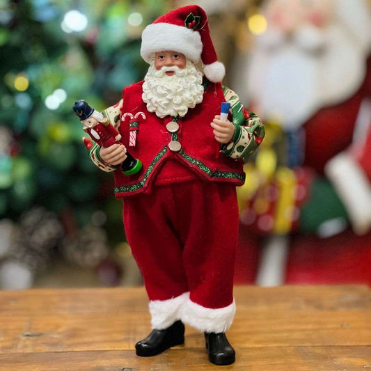 Papai Noel Pintor - 30cm