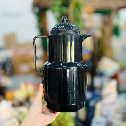 Garrafa Termica de Plastico Dubai Preta - 1L