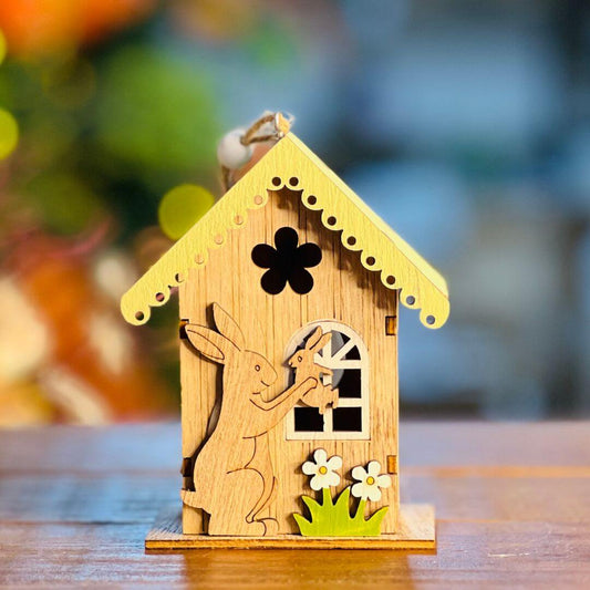 Enfeite Para Pendurar Casa Verde - 11cm