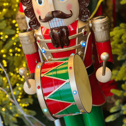 Soldado de Chumbo Natalino C/ Luz, Som e Movimento – 120cm