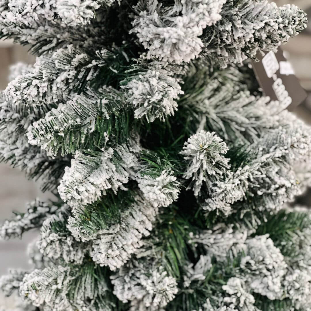 Árvore Slim Nevada Verde e Branco – 180cm