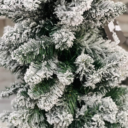 Árvore Slim Nevada Verde e Branco – 180cm