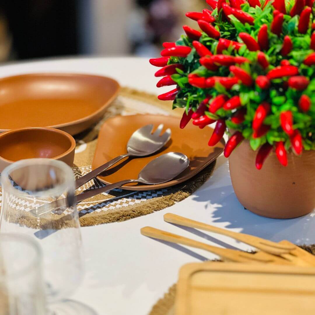 Jogo de Salada Ibiza Inox - 23cm