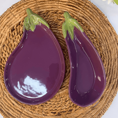 Bowl Beringela Seletta de Cerâmica 230ml - 4,5x24,5x9cm