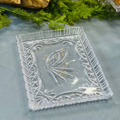 Travessa de Cristal Janine - 29,5x19,5cm