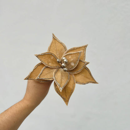 Haste Bico de Papagaio Natal Aveludado – 18cm