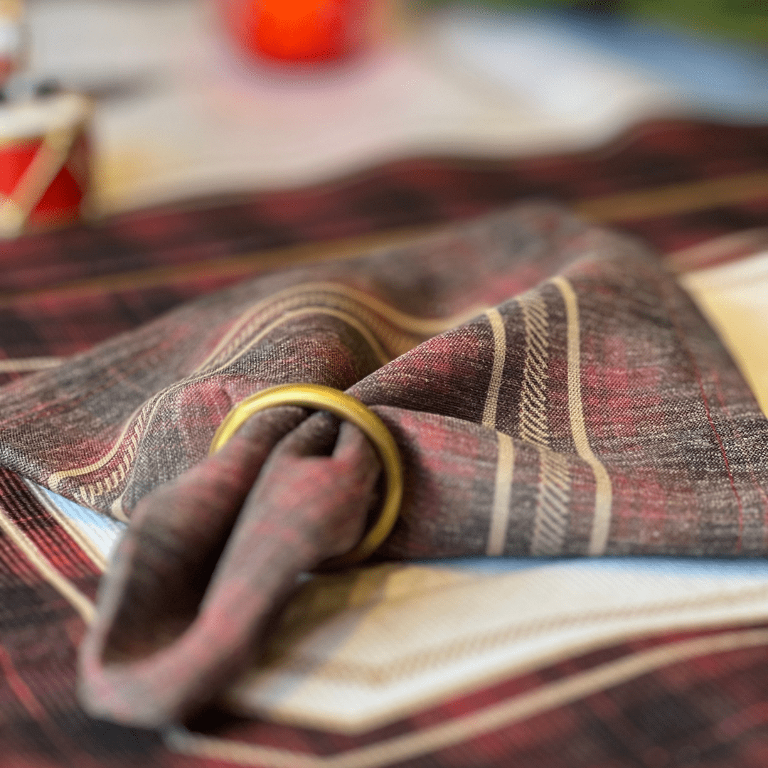 Conjunto 2 Guardanapos Natalinos Tradição Encantada 40x40cm