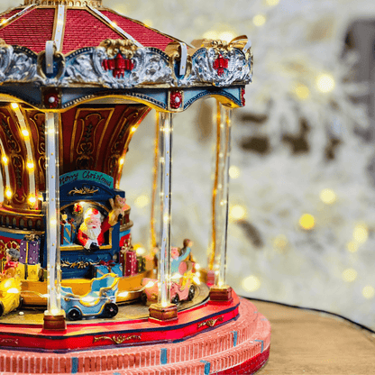 Cenário Natalino Carrossel – 28cm