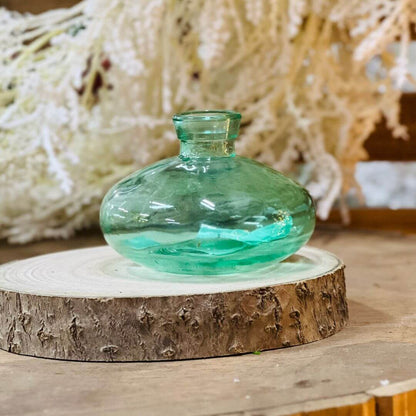 Mini Vaso Fumê Verde – 6cm