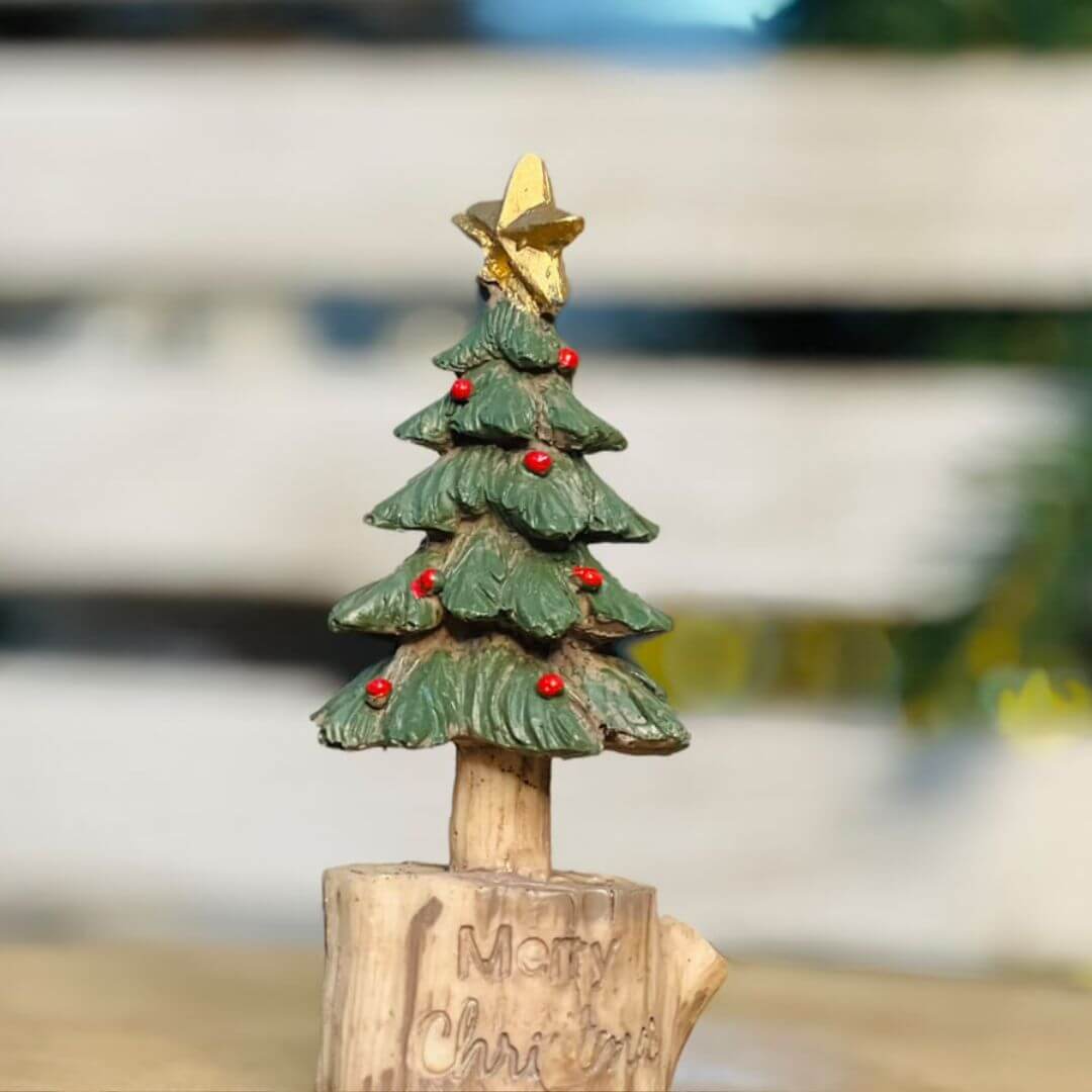 Arvore Com  Estrela no Topo -13,5cm