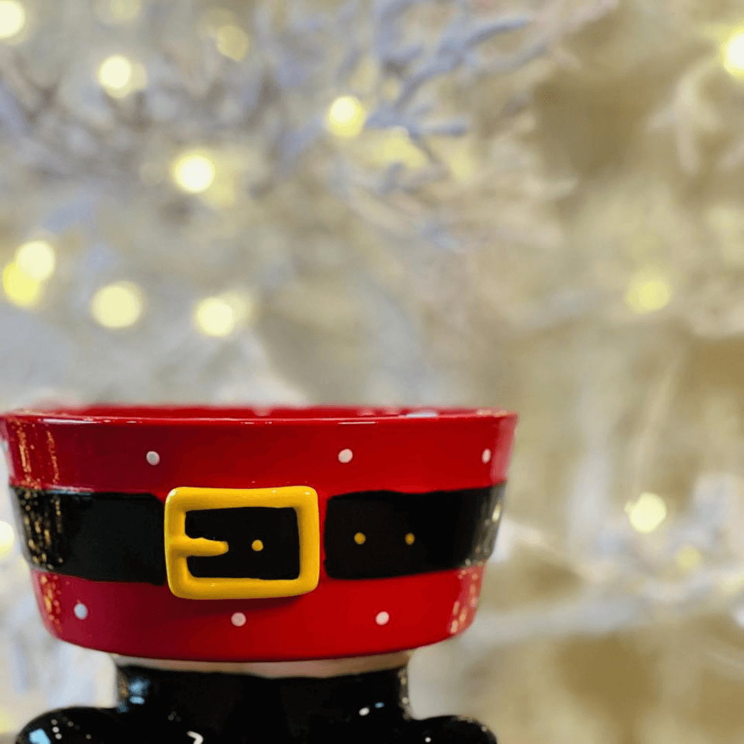 Bowl com Pé Papai Noel - 15 cm