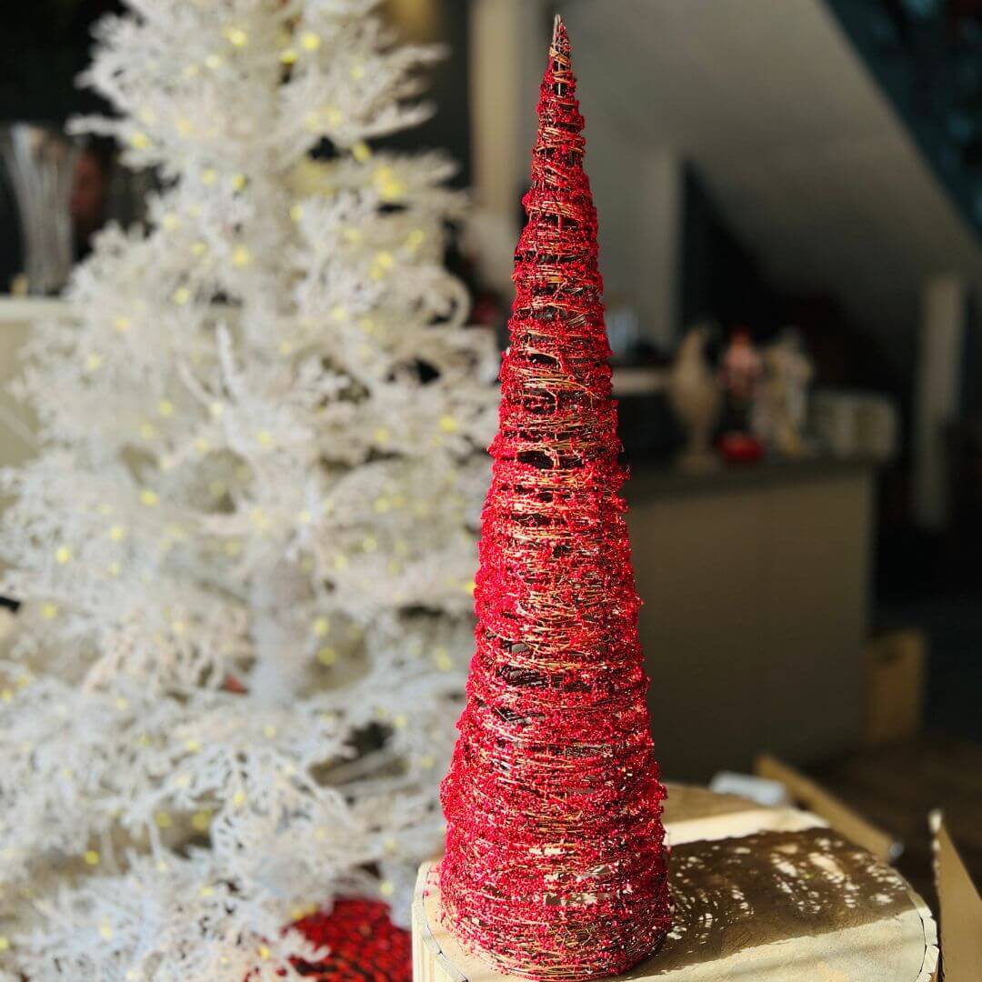 ÁRVORE BERRY CONE ARAMADA CIPÓ - 80CM