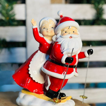 Noel Com Mamae Noel no Esqui - 20cm