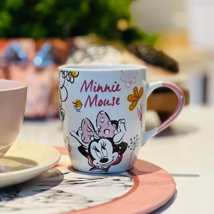 Caneca Cerâmica Minnie Rosa - 330ml