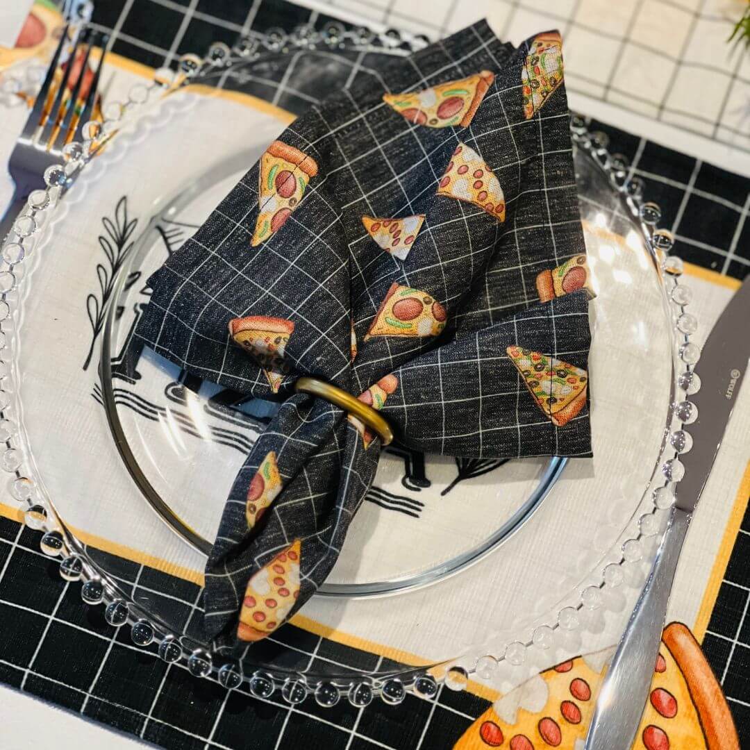 Guardanapo Pizza - 40cmx40