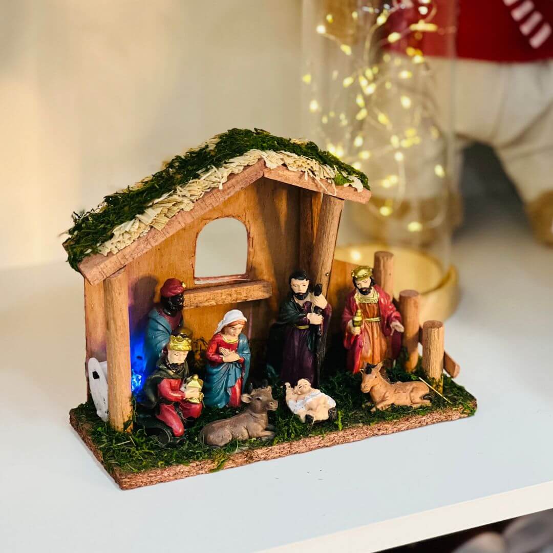 Presépio Com Led - 20cm