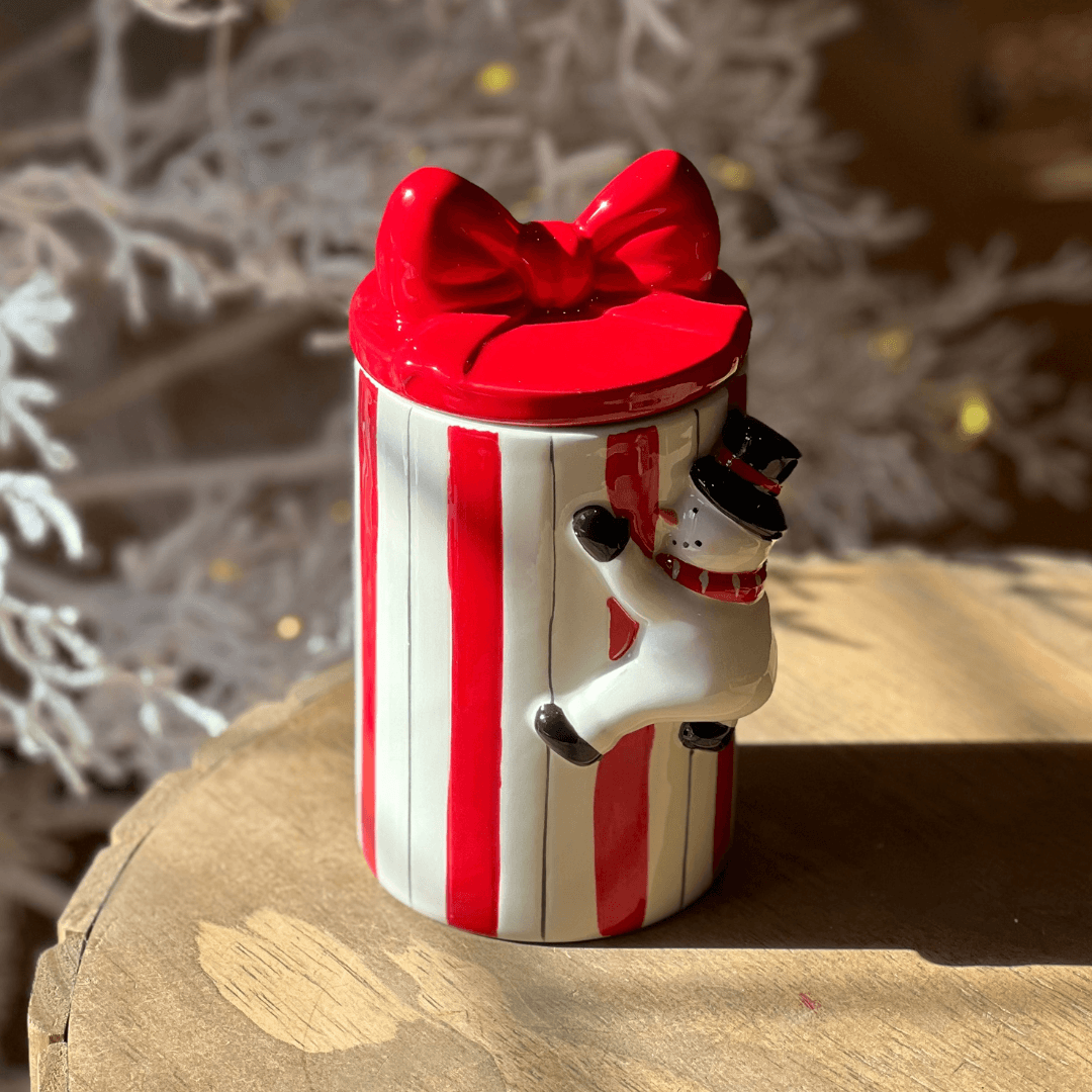 POTE NATALINO BONECO DE NEVE – 20,2cm