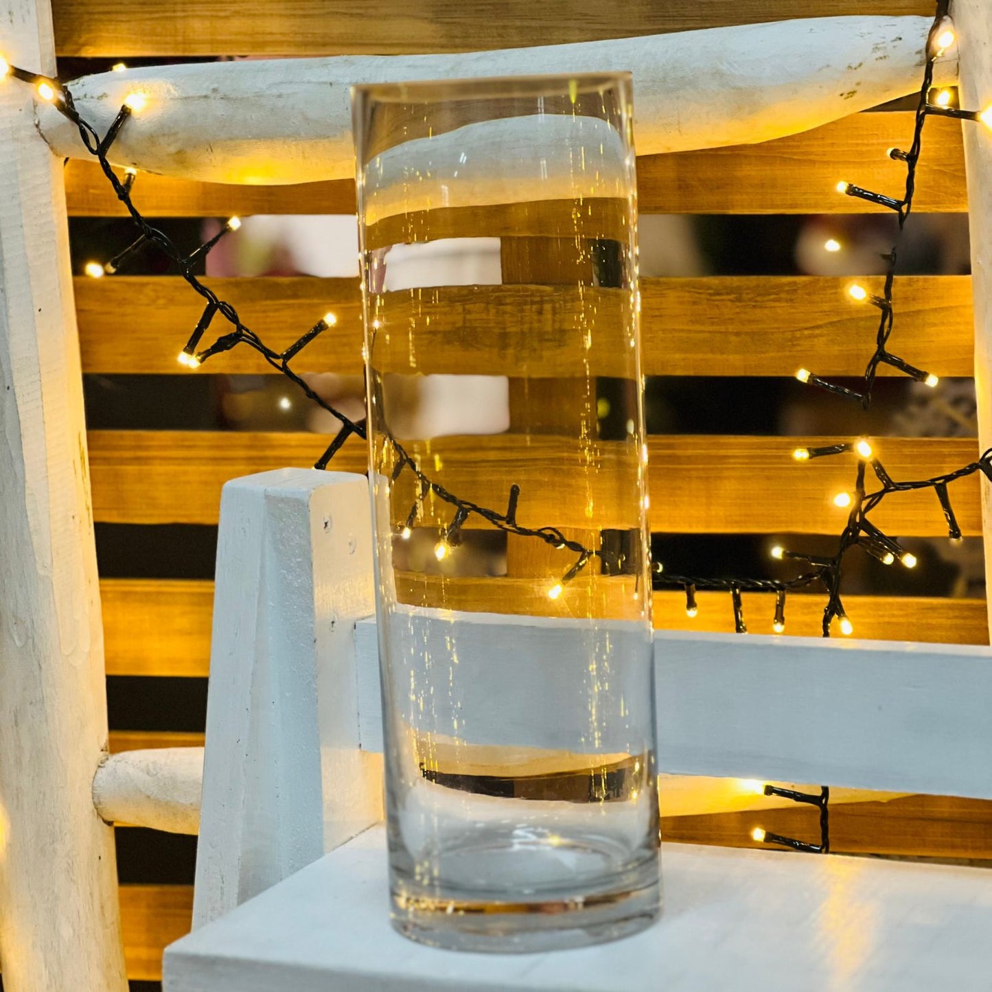 Vaso Cilindro de Vidro P | 30 cm