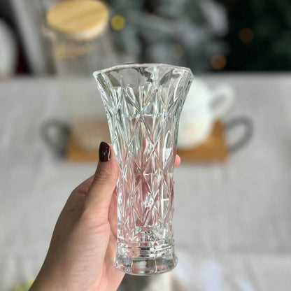 Vaso de Vidro Diamond - 8cmx15cm