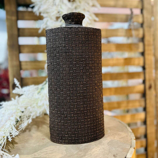 Vaso de Resina Marrom – 34cm