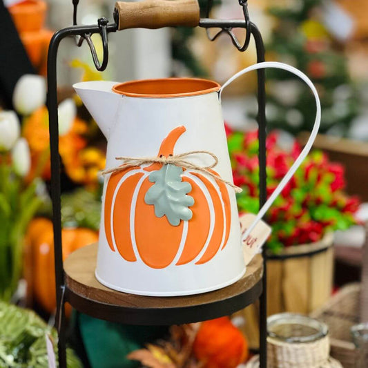 Jarro Decorativo Thanksgiving em Metal – 19cm