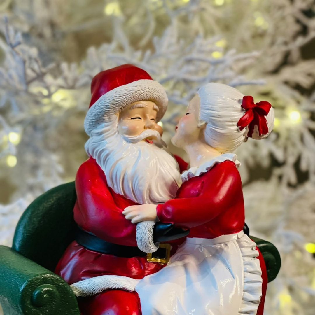 Papai e Mamãe Noel - 24,5cm