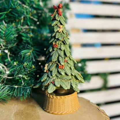 Mini Árvore de Natal com Ursinhos – 26cm