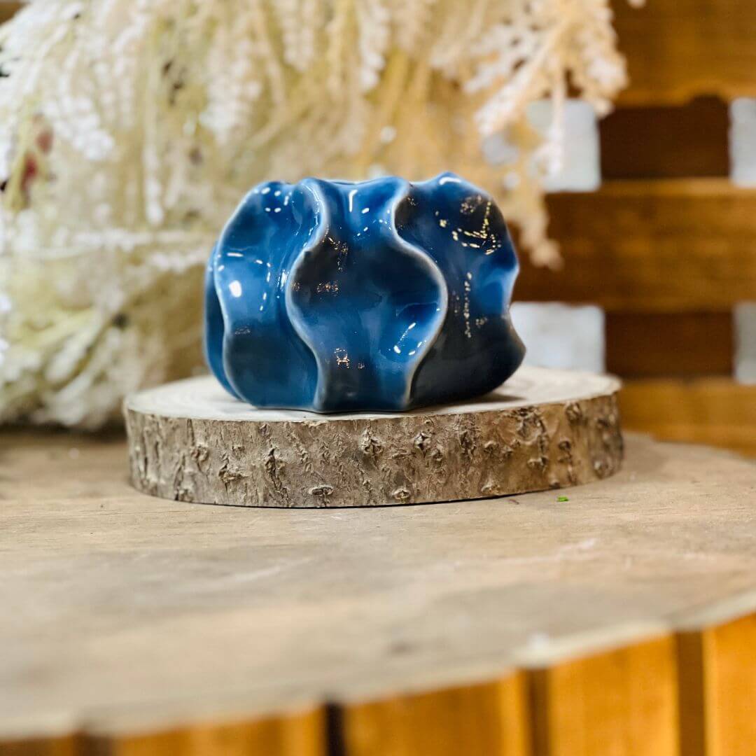 Vaso Decorativo Azul – 9,4cm