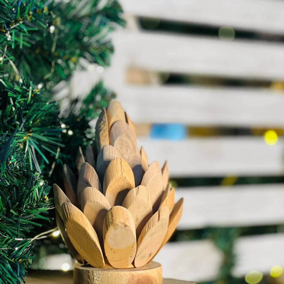 Natal  Pinha Decorativa