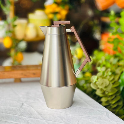 Garrafa Térmica Metal Ferrano Cromo Escovado - 1000ml