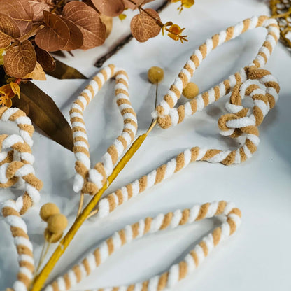 Orelha de Coelho - 65cm Bege e Branco