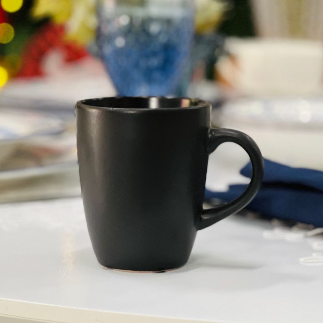 Caneca Charlotte Preta - 350ml